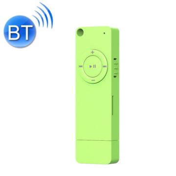 XT02 Green U Disk Style MP3 Player, Bluetooth Set - 1