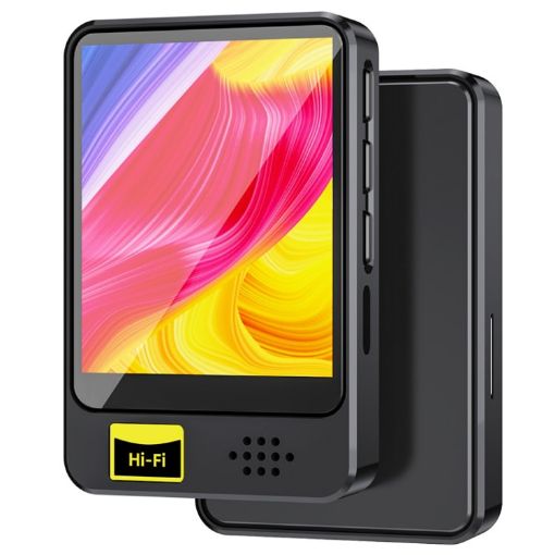 16GB MP3/MP4 Player with Bluetooth & Radio, E-book, Black - 1