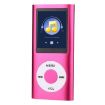 Rose Red 1.8" TFT Screen Metal MP4 Player with Earphone Cable - 1