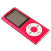 Metal MP4 Player 1.8" TFT Screen w/ Earphone & Cable (Red) - 2