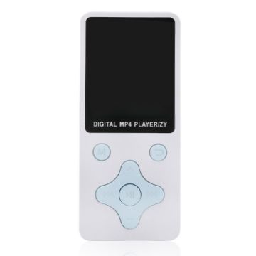 Ultra-thin T68 White HD Video MP4 Player with Lossless Sound Quality - 1