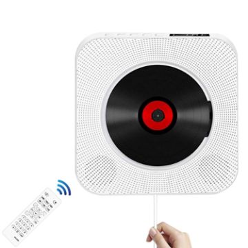 Kecag KC-809 10W Bluetooth Album CD Player (White) Portable - 1