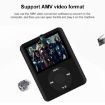 Compact 1.8" MP4 Player with TF Slot, FM Radio & More (Green) - 4