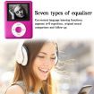 Compact 1.8" MP4 Player with TF Slot, FM Radio & More (Green) - 7