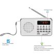 L-938 MP3 Player FM Radio SD/MMC Card AUX-IN Earphone (Red) - 6