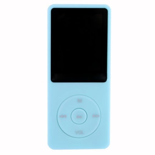 Portable 4GB LCD FM Radio MP3 MP4 Player Mini Walkman - Light Blue - 1