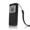 Portable AM/FM Rechargeable Stereo Radio with LCD Screen & Earphone - 3