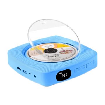 Kecag KC-609 Wall Mounted CD/DVD Player, Bluetooth, Blue, No TV Connection - 1