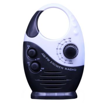 Sayin SY-950 Portable Waterproof AM/FM Elder Radio (Black) - 1