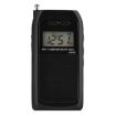 K-605 Portable FM/AM/SW Radio w/ TF Card Support (Black) - 2