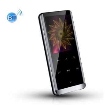 M13 Noise Reduction MP4 Player 16GB, Bluetooth/Recording/TF Card, Black - 1