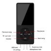 Bluetooth MP3/MP4 Walkman with E-Book Playback & 16GB Memory Card - 3