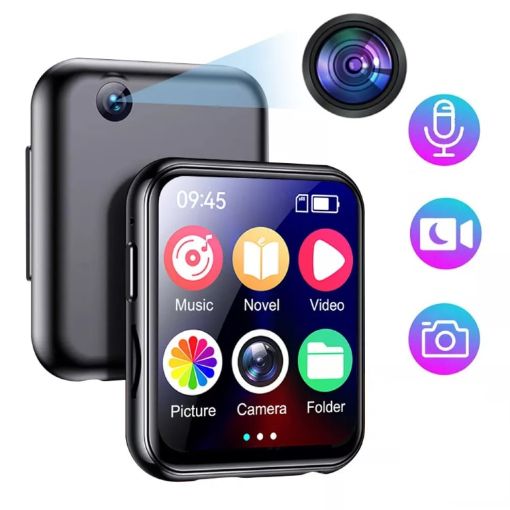 A30 MP3 Player 4GB with FHD Camera & Bluetooth 5.4 Audio - 1