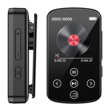 128GB MP3 Bluetooth Music Player HIFI Sports Clip Touch MP4 - 1