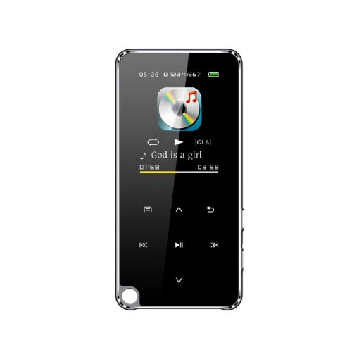 M25 Portable Bluetooth MP3 Player, 4GB Capacity (Black) - 1