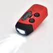 HRD-902 Hand Crank Solar LED Flashlight with FM Radio & Alarm - 6