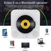 Portable Bluetooth Speaker & CD Player w/ Remote (White) - 8
