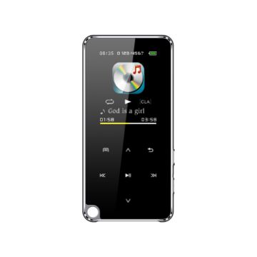 M25 Multifunctional Bluetooth MP3 Player, 64GB Portable (Black) - 1
