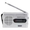 INDIN BC-R21 Portable AM/FM Radio for Morning Practice (Silver Gray) - 2