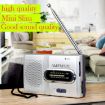 INDIN BC-R21 Portable AM/FM Radio for Morning Practice (Silver Gray) - 6