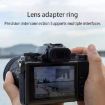 EOS-M4/3 Lens Mount Stepping Ring - Black - 5