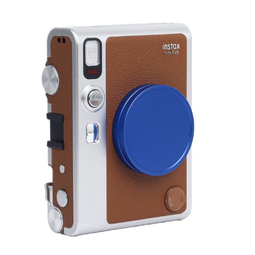 FUJIFILM Instax mini EVO Lens Cap Aluminum Alloy Cover (Blue) - 1
