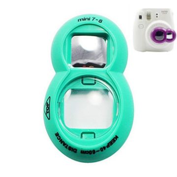 2PCS Green Selfie Mirror for Polaroid Mini7s/Mini8 - 1