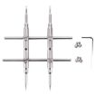 DSLR Camera Lens Repair Tool 3K-01 Stainless Steel Spanner Wrench - 5