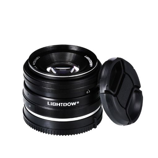 LIGHTDOW 35mm F1.7 E-Mount Lens for Sony - Manual Focus - 1