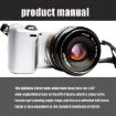 LIGHTDOW 35mm F1.7 E-Mount Lens for Sony - Manual Focus - 7