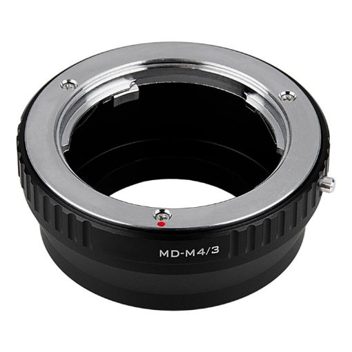 MD-M4/3 Lens Mount Stepping Ring - Black - 1