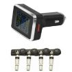 Internal Wireless Tire Pressure Sensor for Car Cigarette Lighter - 1