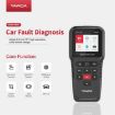 YA401 OBD2 Car Engine Fault Diagnostic Instrument Battery Detector - 2