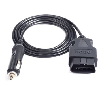 OBD Male to Cigarette Lighter Car Charging Cable Adapter - 1