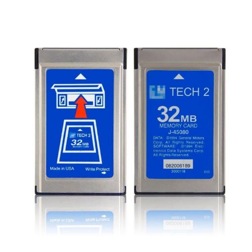Suzuki 2000-2006 GM Tech T2 32MB Data Card, English Version - 1