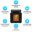 Solar Powered M8 Motorcycle Tire Pressure Monitor with Color Screen - 3