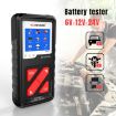 KONNWEI KW710 3.2" Car Battery Tester 6V-24V Lead-acid, 13 Languages - 3