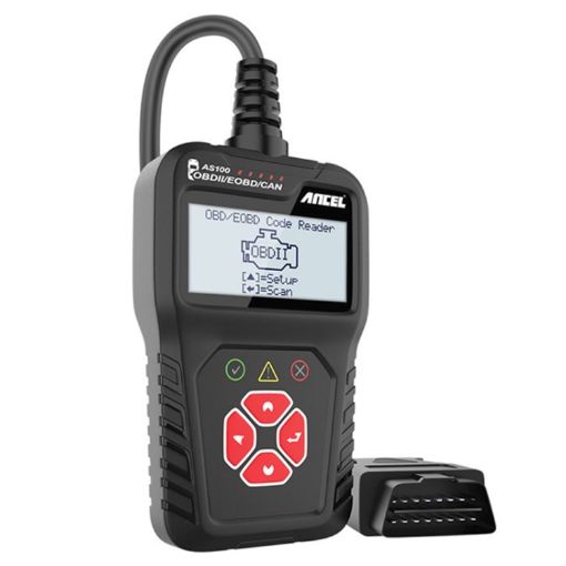 Ancel AS100 OBDII Car Fault Detector & Engine Light Clear - 1