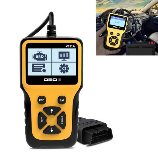 V311A Car Handheld OBD2 Fault Detector V1.1 Diagnostic Tool - 1
