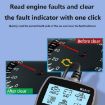 MS310 Car Battery Tester & OBD2 Fault Detector with LCD Screen - 6