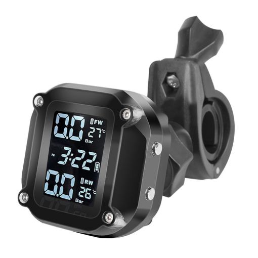 M5 Electric Vehicles High-precision Tire Pressure Monitor for Motorcycles - 1