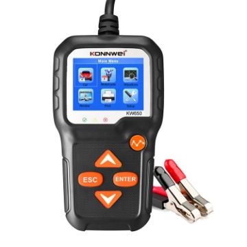KONNWEI KW650 Battery Detector 6V-12V with 2.4" Display & Graph - 1