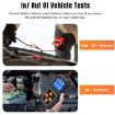 KONNWEI KW218 Car Battery Tester, 2.4" Color Screen (Black) - 6