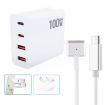 GaN 100W USB-C Charger + USB with 1.8m Type-C MagSafe 2 Cable - 1