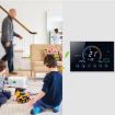 BHT-8000-GA Smart Energy-saving LCD Thermostat (Black) - 4