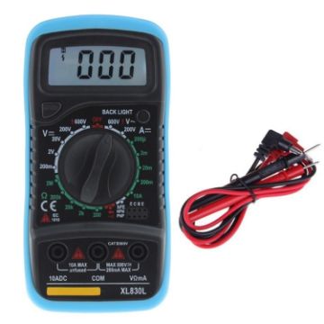 ANENG XL830L High-Precision Digital Multimeter Blue Bubble Bag Pack - 1