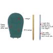 LY101 Soil Detector for PH Level - Flower & Grass Tester (Black) - 5