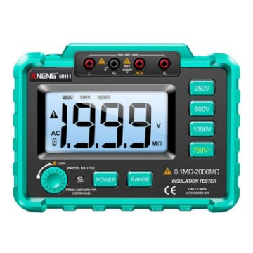 ANENG MH11 High Voltage Digital Insulation Tester (Green) - 1