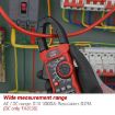 TASI TA813B Clamp Meter High Accuracy AC/DC Voltage Ammeter - 7