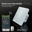 Smart Home LED Thermostat BHT-008GBLW WiFi 95-240V 16A (White) - 7